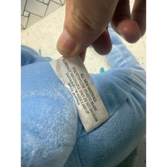 Rare Huga Tuga 2008 Blue Dinosaur Plush Wearing Hat Children Kawaii 12in - Picture 8 of 9